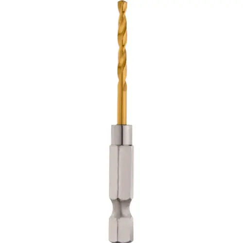 While Supplies Last Milwaukee Tool 48-89-4604 7/64" SHOCKWAVE Impact Duty RED HELIX Titanium Drill Bit, 5 Pack