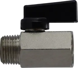 Midland Metal 46931 Economy Mini Ball Valve, 1/4 in Nominal, MNPT x FNPT, 450 psi Pressure Super Sale