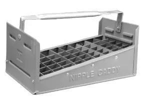 In Demand Midland Metal 990783 Steel Tote Trays, Black And Galvanized Schedule 40, 1 Steel Tote Tray, Nipples and Fittings