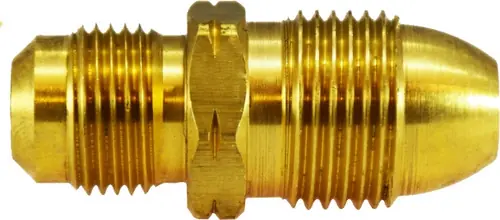 Hassle-Free Returns Midland Metal 34046 Adapters, POL Fittings, 1/2 Flare x Pol Adapter, Brass Fittings