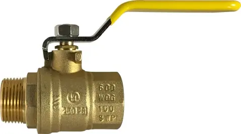Seasonal Sale Midland Metal 948177 Ball Valve, 2 in Nominal, MPT x FPT, 600 psi WOG Pressure, -20 to 300 deg F