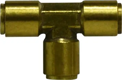 Midland Metal 641000 Union Tee, 5/8 in Push-In x 5/8 in Push-In x 5/8 in Push-In Tube, Brass High Quality