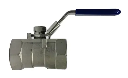 Last Chance Midland Metal 949101 1-Piece Ball Valve, 1/4 in Nominal, FNPT x FNPT, 1000 psi Pressure