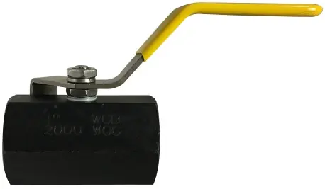 Must Have Midland Metal 949125 1-Piece Ball Valve, 1 in Nominal, FPT x FPT, 2000 psi WOG Pressure