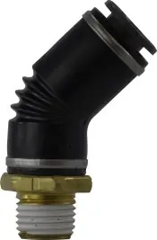 Midland Metal 540804SC 45 deg Elbow, 1/2 in Push-In x 1/4 in MIP, Composite Buy Online
