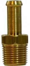 Midland Metal 32180 Adapter, 3/4 in Bubble Barbed x 3/4 in MIP, Brass Top Pick