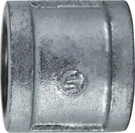 Midland Metal 64414 Coupling, 3/4 in FPT x 3/4 in FPT, Iron, Galvanized, 150 lb Free Returns