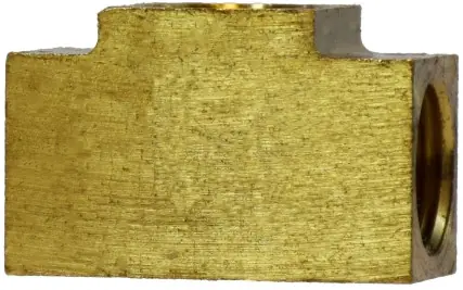 Bargain Midland Metal 12085 Union Tee, 1/8 in Inverted Flared x 1/8 in Inverted Flared x 1/8 in Inverted Flared, Brass