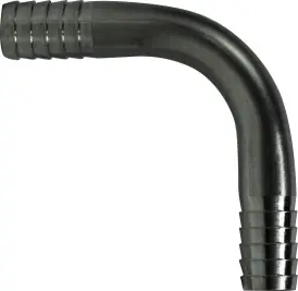 Affordable Midland Metal 34551 90 Deg Barb Splicer, Stainless Steel Hose Barbs, 1/4 Ss Barb Splicer Elbow, Brass Fittings