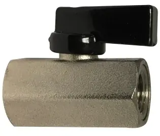 Place Order Midland Metal 46935LS Mini Ball Valve, 1/4 in Nominal, FPT x FPT, 450 psi Pressure, 32 to 176 deg F