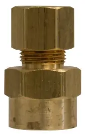 Midland Metal 18162 Adapter, 5/8 in Compression x 1/2 in FNPTF, Brass Budget