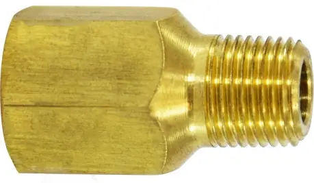 Midland Metal 12230 Ford Carburetor to Fuel Line Adapter, 1/4 in Female Tube x 1/8 in MNPTF, Brass Next Day Delivery