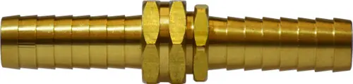 Affordable Midland Metal 30518 Straight Coupling Set, 3/4 in Hose Barbed x 3/4 in FGH, Brass