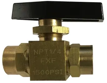 Midland Metal 46830 Instrumentation Ball Valve, 1/8 in Nominal, FPT x FPT, 1500 psi WOG Pressure Hot Deal