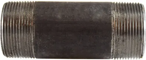 Direct From Factory Midland Metal 59143SMLS Seamless Pipe Nipple, 1-1/2 in MPT x 1-1/2 in MPT, 3 in L, Steel, Black, SCH 80 Schedule
