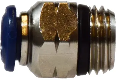 Today Only Midland Metal 20056N Straight Adapter, 1/4 in Push-In x 3/8 in MNPT Global, Brass, Nickel-Plated