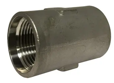 Trusted Brand Midland Metal 62418DC Drop Coupling, 2 in FPT x 2 in FPT, Stainless Steel, 150 lb