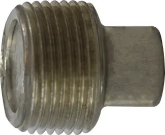 New Release Midland Metal 63681 Solid Hex Head Plug, 1/4 in MPT, Stainless Steel, 150 lb