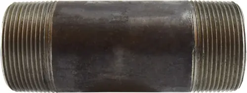 Midland Metal 59189SMLS Seamless Pipe Nipple, 2-1/2 in MPT x 2-1/2 in MPT, 8 in L, Steel, Black, SCH 80 Schedule Holiday Sale