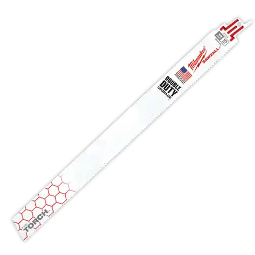 Milwaukee Tool 48-01-2714 12" 10 TPI TORCH SAWZALL Blade for Thick Metal Bulk 25, 25 Pack Top Pick