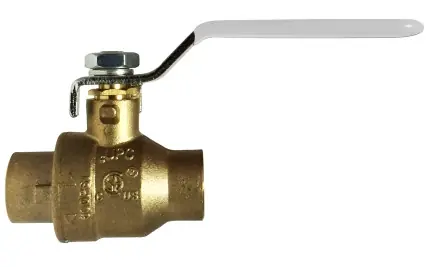 Special Discount Midland Metal 941167LF Ball Valve, 1-1/2 in Nominal, Sweat x Sweat, 600 psi WOG Pressure