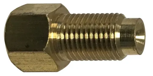 Midland Metal 12205 Master Cylinder Connectors, Inverted Flare, M10x1.0 Male x 3/8-24 Female Adptr, Brass Fittings Express Delivery