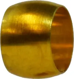 Midland Metal 38162 Sleeve, 3/8 in Tube OD x 3/8 in Tube OD, Brass Fan Favorite