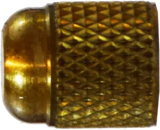 Midland Metal 10081 Finger Tightening Cap, 1/4 in 45 deg SAE Flared Tube, Brass Deal