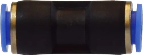 Midland Metal 20020C Union, 3/8 in Push-In Tube x 3/8 in Push-In Tube, Composite Markdown