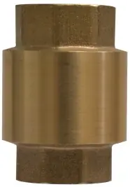 Cheap Midland Metal 944428 In-Line Lift Check Valve, 1/4 in Nominal, FNPT, Forged Brass Body, Import