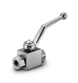 Midland Metal GE212NPT High Pressure Ball Valve, 1/2 in Nominal, FPT, 2-Way -Port/Way, 7250 psi Pressure Hassle-Free Returns