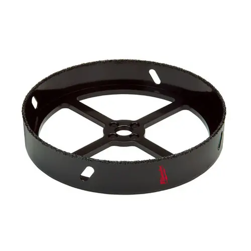Discount Milwaukee Tool 49-56-0305 6-3/8" Recessed Light Carbide Grit Hole Saw with Pilot Bit
