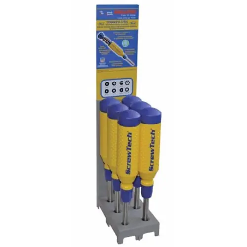 Brand New Alfa Tools MP1500D 15 In 1 Stainless Quick Change Driver 6 Pouched Display
