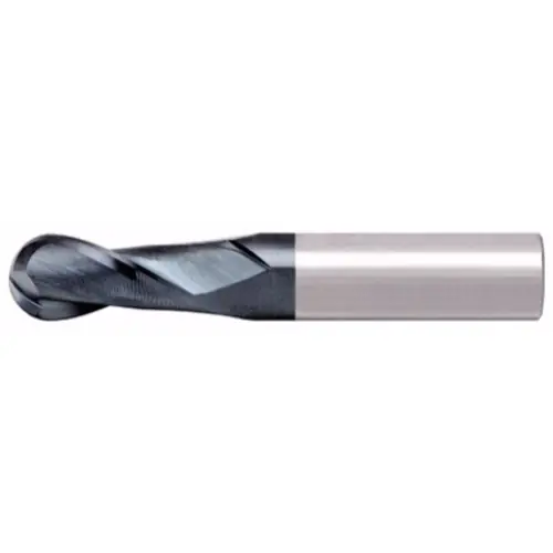 Special Discount Alfa Tools SCB61382AL 5/8 2 Flute Ball Single End Center Cutting Altin Carbide End Mill