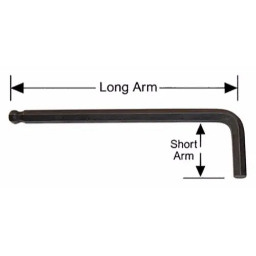 One Day Deal Alfa Tools HK18209 9/64 Ball Hex-L Key, 25 Pack