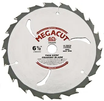 Top Rated Alfa Tools SB68008 8-1/4" x 40T Frame Carbide Tipped Saw Blade