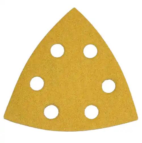 Hassle-Free Returns Alfa Tools PTAM180 180G Psa Milwaukee Triangles Aluminum Oxide Gold Paper, 50 Pack