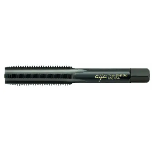 Alfa Tools HTB80054 1 1/8-12 HSS Black Oxide Alfa USA Hand Tap Bottoming Last Chance