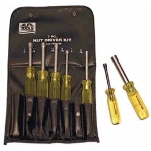 Limited Offer Alfa Tools ND195 7 pc Nut Driver Set Pouched