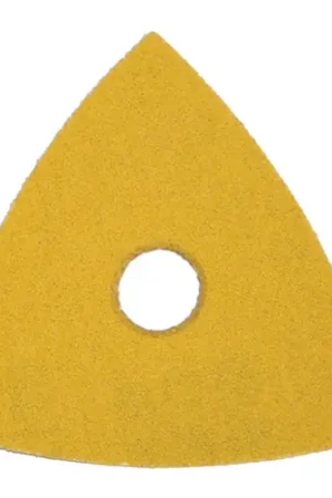 Alfa Tools PTAF1080 80G Psa Fein Triangles Aluminum Oxide Gold Paper, 50 Pack Direct From Factory