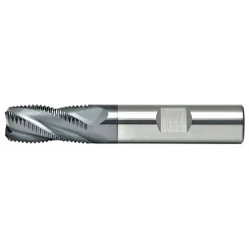 Same Day Shipping Alfa Tools SCREM50803AL 3/8 4 Flute Coarse Altin Carbide Roughing End Mill
