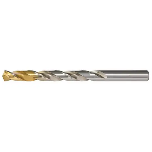 Professional Grade Alfa Tools S40221TT 21 HSS 135° Split Point Tin Coated Tipped Jobber Drill, 12 Pack