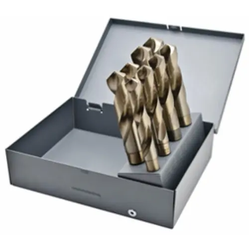 Factory Price Alfa Tools SDCO50449A 8 pc 1/2 Shank Silver & Deming Cobalt Set