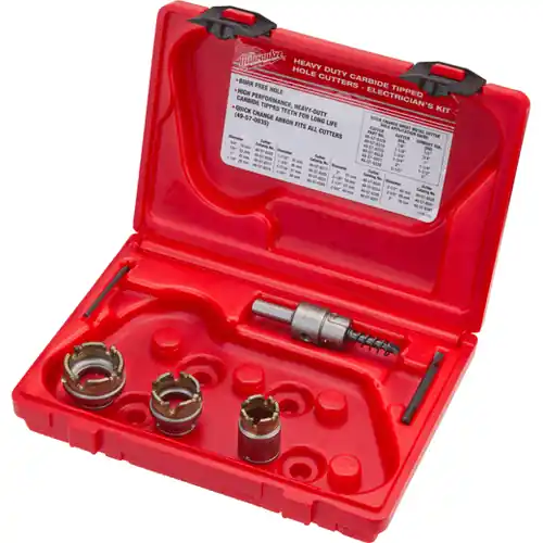 Milwaukee 49-22-8300 5PC Quick Change Carbide Hole Cutter Set Special Discount