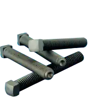 7/8"-9 x 2" Square Head Set Screws, Cup Point, Plain Finish, Coarse (UNC), Case Hardened, Qty 10 Discount