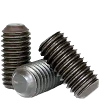 1/2"-13 x 3" Socket Set Screws, Non-Standard, Flat Point, Black Oxide, Coarse (UNC), Alloy Steel, Qty 50 Fast Shipping