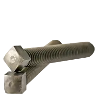 3/4"-10 x 2" Square Head Set Screws, 1/2 Dog Point, Plain Finish, Coarse (UNC), Case Hardened, Qty 25 Must Have