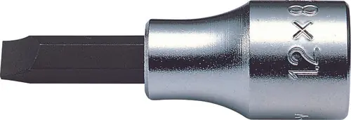 Ko-ken 4005.60-16 1/2 Sq. Dr. Bit Socket Slotted 2.5x16 Length 60mm Must Have