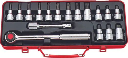 Fresh Stock Ko-ken 4276 1/2 Sq. Dr. Bit Socket 17 piece Hex / TORX set