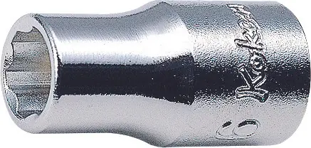Ko-ken 2410M-12 1/4 Sq. Dr. Socket 12mm Surface Length 22mm Popular